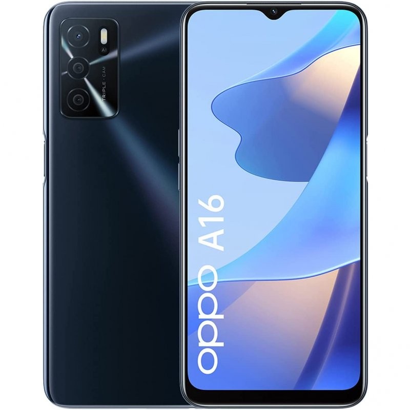 OPPO A16 - Teléfono Móvil libre, 4GB+64GB, Cámara 13+2+2+8 MP